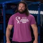 SBD World Strongest Man T-Shirt - Men's, Purple